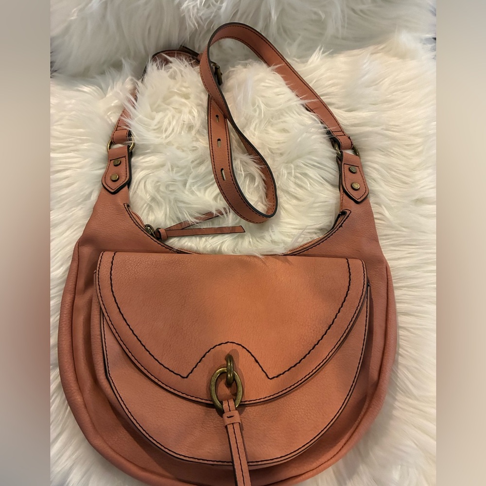 a.n.a Chic Leather Shoulder Bag